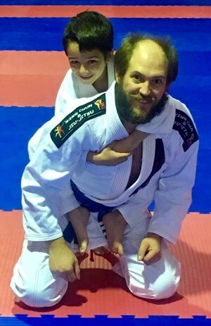 Wing Chun & Jiu-Jitsu Melbourne - Children Martial Arts Student on Back Zak2Bhas2Bmy2Bback2B2018 Wing Chun & Jiu-Jitsu Melbourne - Children Martial Arts Student on Back Zak2Bhas2Bmy2Bback2B2018