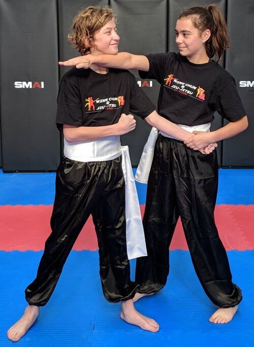 Wing Chun & Jiu-Jitsu Melbourne - Children Martial Arts Two Female in Progress IMG_20180602_121456-1