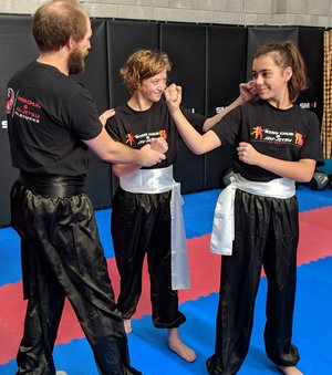 Wing Chun & Jiu-Jitsu Melbourne - Children Martial Arts with two Female Students IMG_20180602_121609