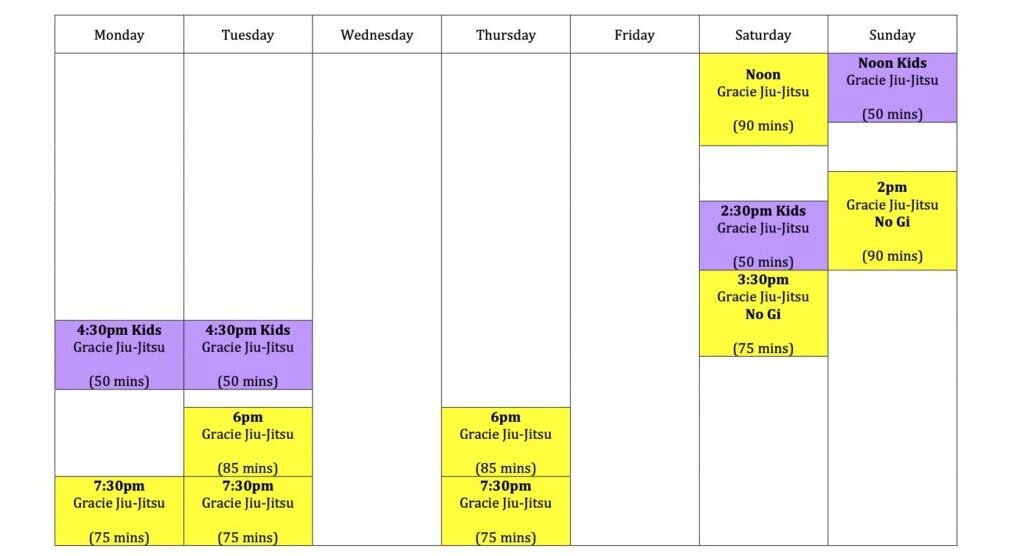 BJJ-Timetable-2021-May Wing Chun & Jiu-Jitsu Melbourne - Brazilian Jiu Jitsu Timetable and Schedule BJJTimetable2021forwebsiteonly