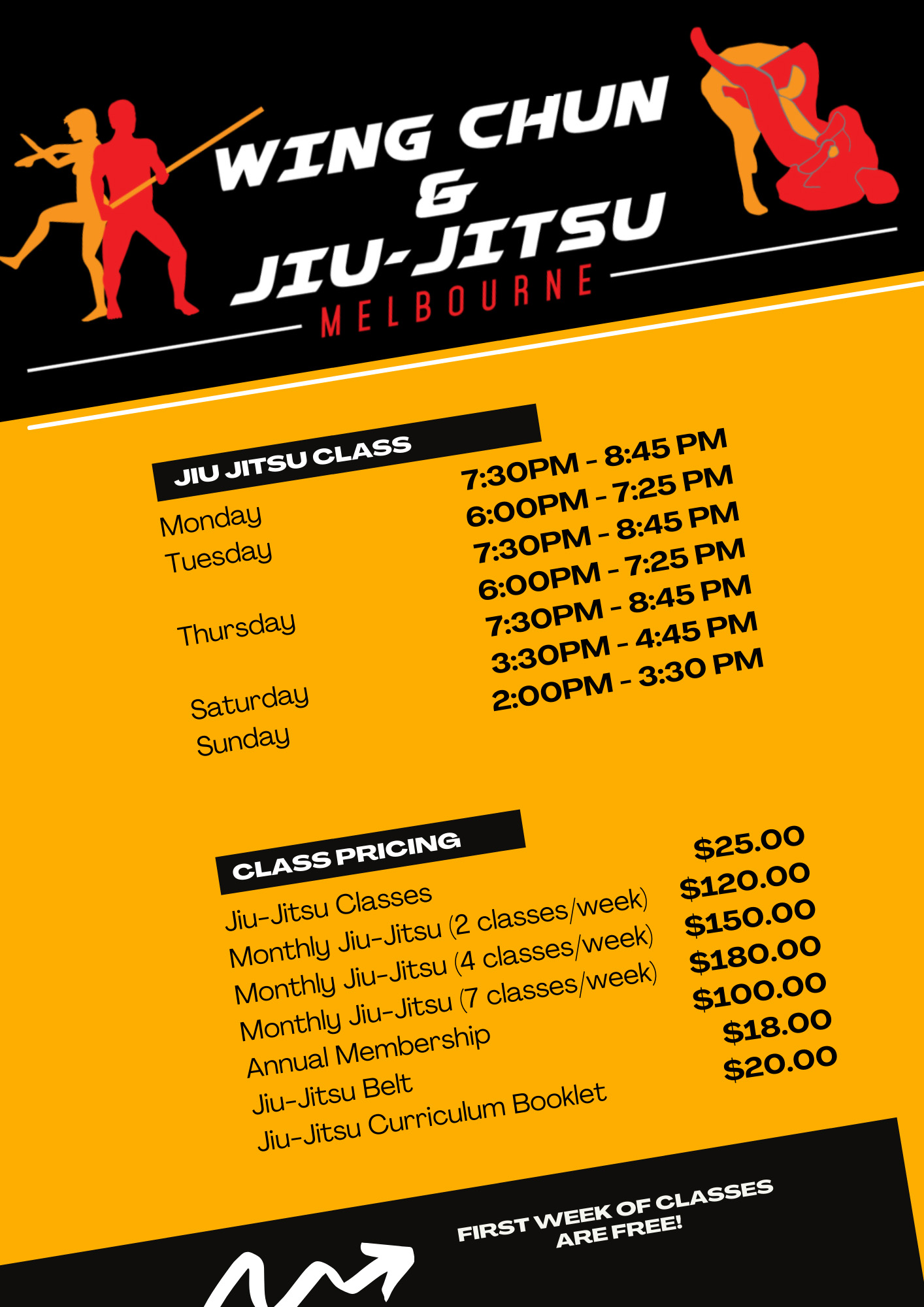 Adult Jiu-Jitsu Classes